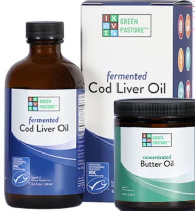 Green Pasture Blue Ice Cod Liver Oil Collection at Nourishing Ecology Website in Australia