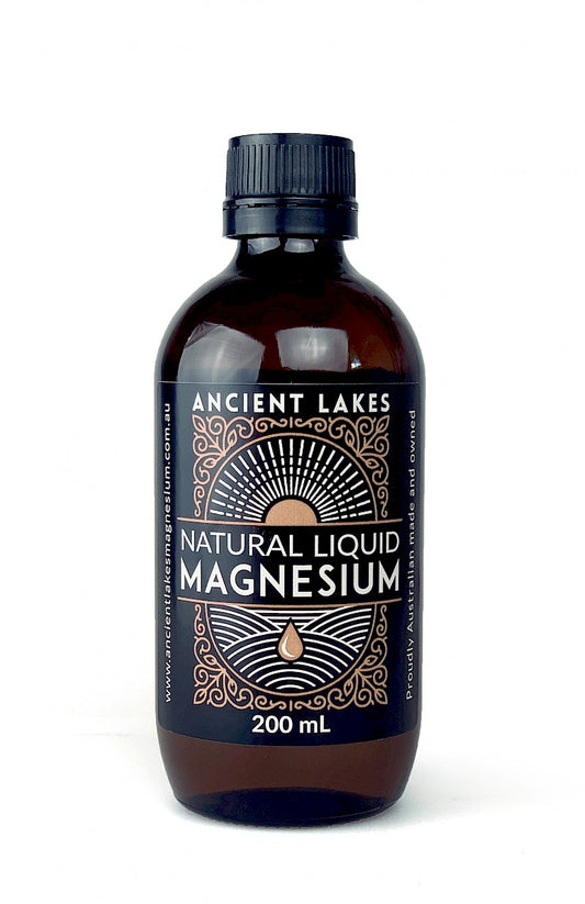 200 ml Ancient Lakes Natural Liquid Magnesium good for sleep, and over 800 functions the body need