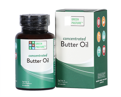 Green Pasture Butter Oil Concentrate Gold X-Factor Australia capsules - Nourishing Ecology high in K2 heals the gut