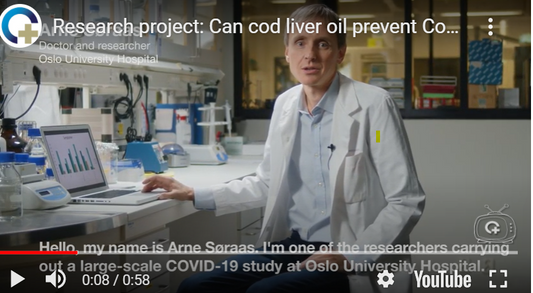 Cod Liver Oil Study in Norway on Youtube