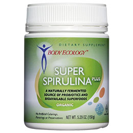 Super Spriulina is a Body Ecology product available in Australia that is a Fermented superfood that mixes well in smoothies, salad dressings and even guacamole 