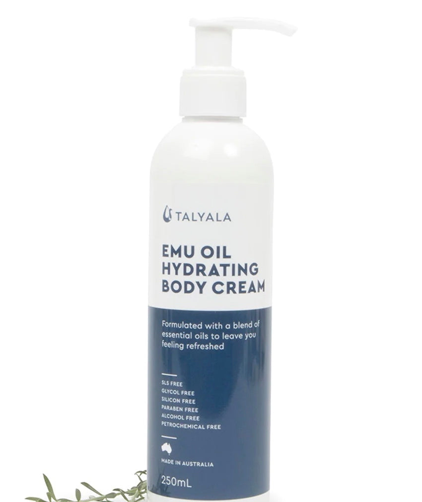 Emu Oil Lotion | Talyala Emu Farm | Hydrating Body Cream | Australia | 250 ml