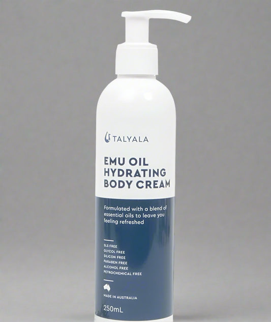 Emu Oil Lotion | Talyala Emu Farm | Hydrating Body Cream | Australia | 250 ml