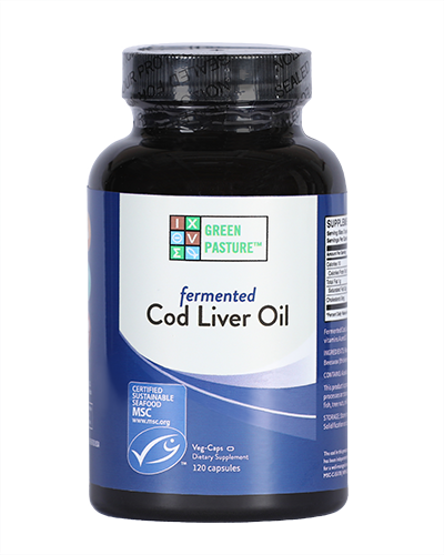 Green Pasture Blue Ice Fermented Cod Liver Oil Australia capsules unflavoured - Nourishing Ecology
