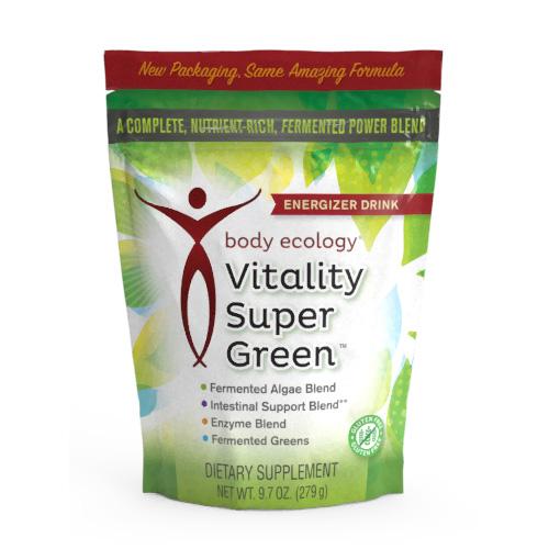 Body Ecology Vitality Super Green Fermented Probiotic Drink Energy lose weight fast delivery Australia Nourishing Ecology